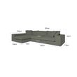 Afbeelding van Richmond Interiors Bank Juniper 3-zits + Lounge Links Stone