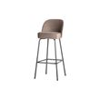 Afbeelding van BePureHome Vogue Barstoel Fluweel Nougat - 80 CM