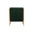 Afbeelding van Woood Mark Fauteuil Fluweel Flesgroen
