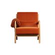 Afbeelding van Woood Mark Fauteuil Fluweel Melon