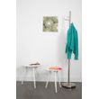 Afbeelding van White Label Living Side Table Daven White Set Of 2