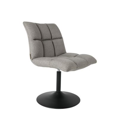 Dutchbone Mini Bar Stoel Lichtgrijs Dutchbone Mini Bar Stoel Lichtgrijs