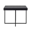 Afbeelding van Richmond Interiors Hoektafel Oakura 60x60 (Zwart)