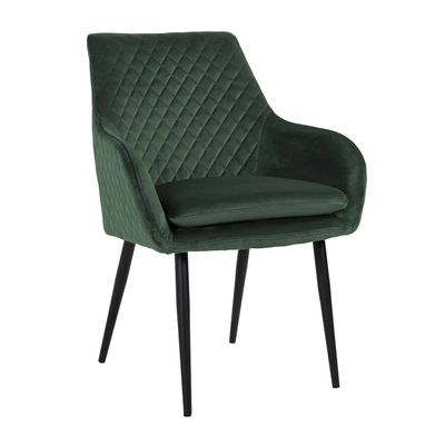 Richmond Interiors Stoel Chrissy Green Velvet (Quartz Green 501) Richmond Interiors Stoel Chrissy Green Velvet (Quartz Green 501)
