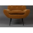 Afbeelding van Dutchbone Glodis Lounge Chair Whiskey