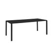 Afbeelding van Zuiver Vondel Garden Table Zwart - 214 CM