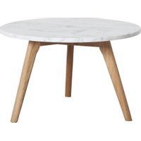 Zuiver White Stone Side Table L