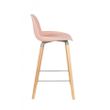 Afbeelding van Zuiver Albert Kuip Counter Stoel Oud Roze