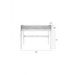 Afbeelding van Zuiver Barbier Desk Table Walnoot