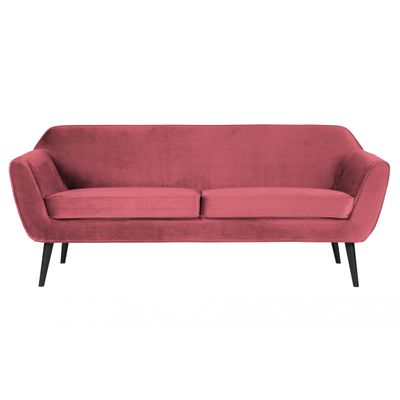 Woood Rocco Sofa Roze - 187 CM Woood Rocco Sofa Roze - 187 CM