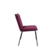 Afbeelding van White Label Living Chair Floke Velvet Wine