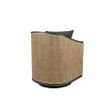 Afbeelding van Dutchbone Amaron Lounge Chair Naturel/Grijs