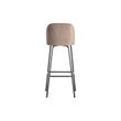 Afbeelding van BePureHome Vogue Barstoel Fluweel Nougat - 80 CM