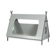 Afbeelding van Woood Tipi Bed Betongrijs