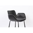 Afbeelding van Zuiver Brit Counterstoel LL Black