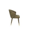 Afbeelding van Dutchbone Lunar Eetkamerstoel Velvet Moss