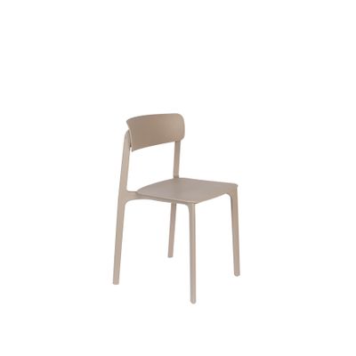 White Label Living Chair Clive Light Brown White Label Living Chair Clive Light Brown