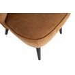 Afbeelding van Woood Sara Fauteuil Ribstof Honing Geel