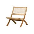 Afbeelding van Woood Lois Klapstoel Ruit Hout Naturel