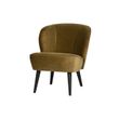 Afbeelding van Woood Sara Fauteuil Fluweel Army