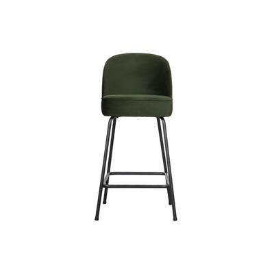 BePureHome Vogue Barstoel Fluweel Onyx - 65 CM BePureHome Vogue Barstoel Fluweel Onyx - 65 CM