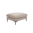 Afbeelding van Zuiver Summer Hocker Latte