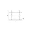 Afbeelding van Zuiver Bundy Wall Shelf