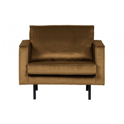 BePureHome Rodeo Fauteuil Velvet Honing Geel BePureHome Rodeo Fauteuil Velvet Honing Geel