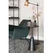 Afbeelding van White Label Living Lounge Chair Bon Velvet Green