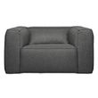 Afbeelding van Woood Bean Fauteuil Incl. Kussen Middengrijs Gemeleerd