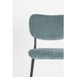 Afbeelding van Zuiver Benson Counterstoel Grijs Blauw
