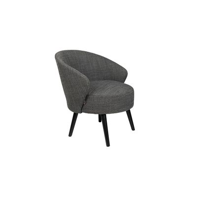 Dutchbone Waldo Lounge Chair Antraciet Dutchbone Waldo Lounge Chair Antraciet