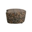 Afbeelding van BePureHome Macaroni Bankje Fluweel Bouquet Zwart - 110 CM