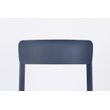 Afbeelding van White Label Living Chair Clive Dark Blue