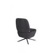 Afbeelding van Zuiver Dusk Lounge Chair Dark Grey