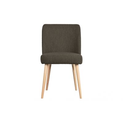 VT Wonen Force Eetkamerstoel Bouclé Bruin VT Wonen Force Eetkamerstoel Bouclé Bruin