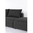 Afbeelding van Zuiver Outdoor Sofa Element Breeze Links Antraciet