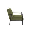 Afbeelding van White Label Living Lounge Chair Wakasan Olive