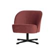 Afbeelding van BePureHome Vogue Draaifauteuil Fluweel Chestnut
