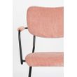 Afbeelding van Zuiver Benson Armstoel Roze