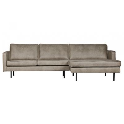 BePureHome Rodeo Chaise Longue Rechts Elephant Skin BePureHome Rodeo Chaise Longue Rechts Elephant Skin
