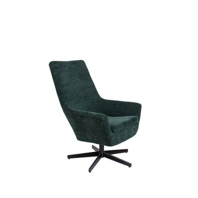 White Label Living Lounge Chair Bruno Rib Green White Label Living Lounge Chair Bruno Rib Green
