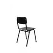 Afbeelding van Zuiver Back To School Outdoor Stoel Zwart