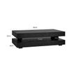 Afbeelding van Richmond Interiors Salontafel Oakura Blok H (Zwart)
