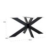 Afbeelding van Richmond Interiors Poot Industrial Oakura Spider (zwart)