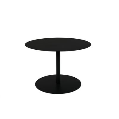 Zuiver Snow Bijzettafel Rond Zwart M Zuiver Snow Bijzettafel Rond Zwart M