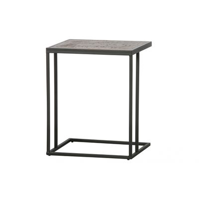 Woood Vic Bijzettafel U-Vorm Hout Metaal Woood Vic Bijzettafel U-Vorm Hout Metaal
