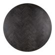 Afbeelding van Richmond Interiors Eettafel Blackbone gold rond Ø140 (Goud)