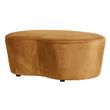 Afbeelding van BePureHome Macaroni Bankje Fluweel Mosterd - 110 CM