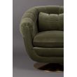 Afbeelding van Dutchbone Member Lounge Chair Olijfgroen